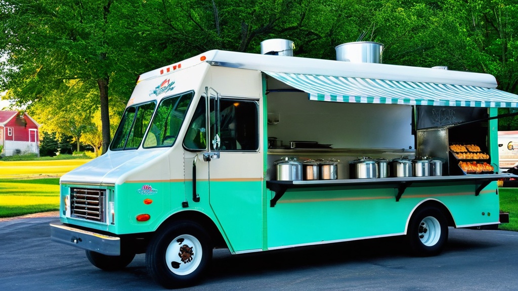 Photo refill food truck propane tank