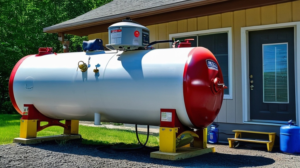 Photo propane tank refill